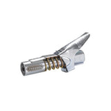 Metallic tool or device on a white background