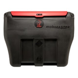 Black and red cooler with 'Mobilmaster' branding on a white background