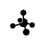 Carbon molecule icon